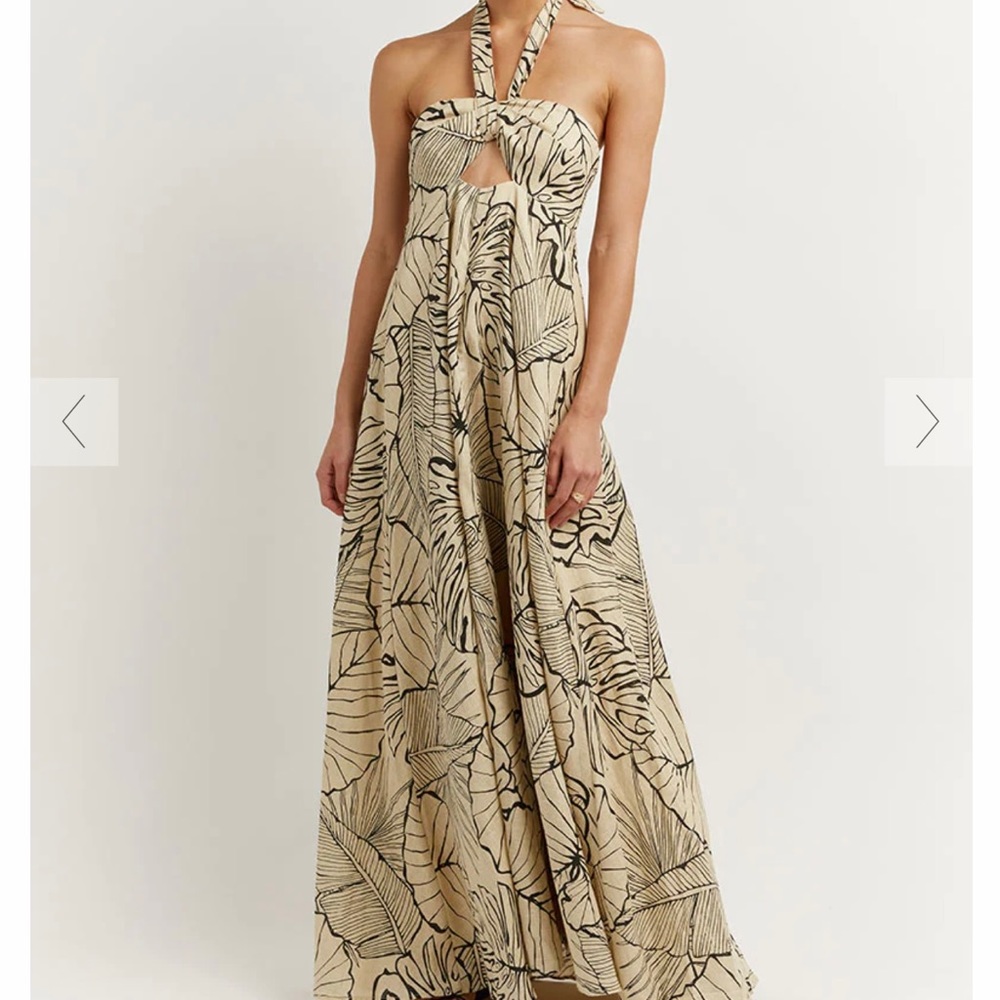 DISSH Maxi linen Dress